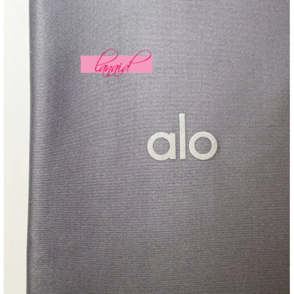 Alo High-Waist Airlift Leggings Fog Hi-Rise Waisted Tights Full-Length Skinny S